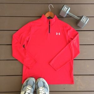 Under Armour Heatgear Quarter Zip T-Shirt